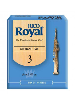 RIB1030 Rico Royal Трости для саксофона-сопрано, размер 3.0, 10шт в упаковке Rico
