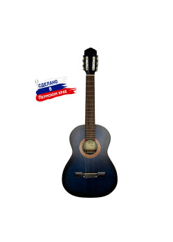 K-Blue-3/4 Гитара классическая 3/4, синяя, Кунгурская Акустика