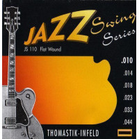 JS110 Jazz Swing Комплект струн для акустической гитары, Еxtra Light, сталь/никель, 10-44, Thomastik