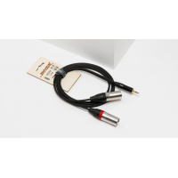 MJ2XM-1,5m Y-кабель 3,5 мм миниджек - 2 XLR 