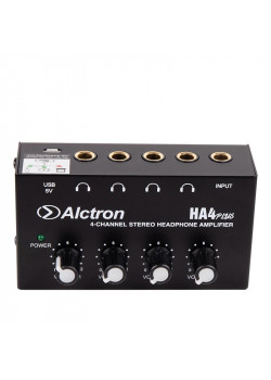 HA4PLUS Усилитель для наушников, 4 канала, Alctron