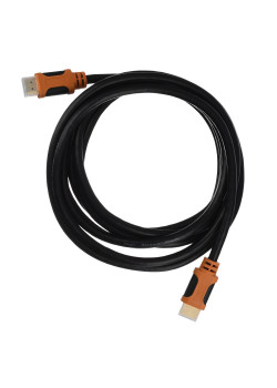 00-00027309 Кабель HDMI (m)-HDMI (m) 3.0м ПВХ ver.2.0 4K 60Hz, черный, в пакете, GoPower