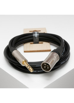 MC226-XMJS-20m Кабель микрофонный, XLRM-6.35мм стерео, 20м, SHNOOR