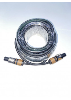 YES-SP001NE-15m Кабель акустический с разъёмами Neutrik Speakon, 15м, YES
