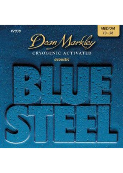 DM2038 Blue Steel Комплект струн для акустической гитары, латунь, 13-56, Dean Markley DM2038 Blue Steel Комплект струн для акустической гитары, латунь, 13-56, Dean Markley