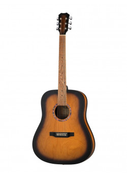 D-Sunburst-43 Гитара акустическая, санберст, Кунгурская Акустика D-Sunburst-43 Гитара акустическая, санберст, Кунгурская Акустика