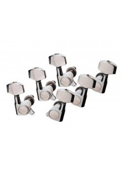 AL-016P Комплект 3+3 колковой механики, хром, Alice