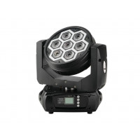 FO-710E Вращающаяся голова Wash, RGBW, LED 7х10Вт+60х0,2Вт, LFocus