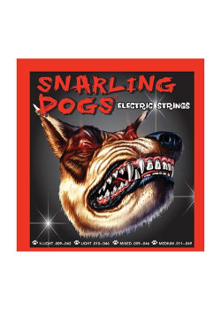 SDN09 Комплект струн для электрогитары, никелированные, 9-42, Snarling Dogs