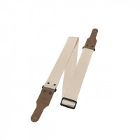 FL0010C Cotton Ремень для гитары, хлопок, белый, Fidel FL0010C Cotton Ремень для гитары, хлопок, белый, Fidel