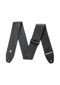 BMF15BK BMF Tri-Glide Ремень для гитары, кожаный, черный, Dunlop