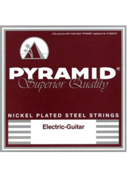 1056-7 Nickel Plated Комплект струн для 7-струнной электрогитары, никелированные, 10-56, Pyramid