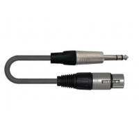 SPTF-3 Кабель акустический XLRf-6.3мм, 1м, Leem