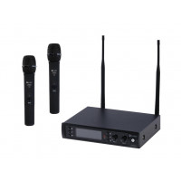 DSP-DUO-UHF-M850/F5 Беспроводная микрофонная система, 2 ручных передатчика, Prodipe DSP-DUO-UHF-M850/F5 Беспроводная микрофонная система, 2 ручных передатчика, Prodipe