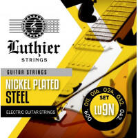 LU-9N Комплект струн для электрогитары, никелированные, 9-42, Luthier