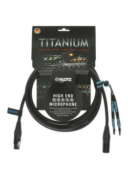 TI-M0500 Titanium Кабель микрофонный, 5м, XLR, Klotz