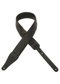 M17CG-BLK Deluxe Series Ремень для гитары, кожаный, черный, Levy's M17CG-BLK Deluxe Series Ремень для гитары, кожаный, черный, Levy's