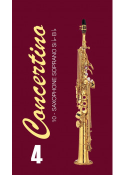 FR22SO08 Concertino Трости для саксофона сопрано No 4 (10шт), FedotovReeds