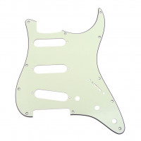MX1148IV Пикгард для гитары Fender Stratocaster SSS, 3 слоя, слоновая кость, Musiclily