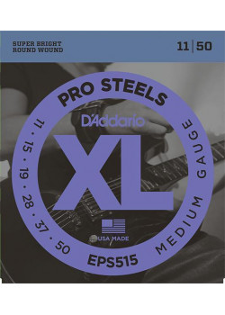 EPS515 ProSteels Комплект струн для электрогитары, Medium, 11-50, D'Addario