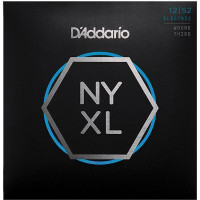 NYXL1252W NYXL Комплект струн для электрогитары, Light, опл.3-ей струны, 12-52, D'Addario