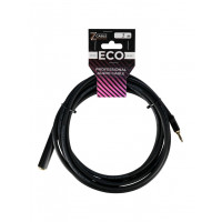 E48-3,5-6,35F-0300-0 Удлинитель-переходник 3,5-6,35мм female, 3м, ZZcable