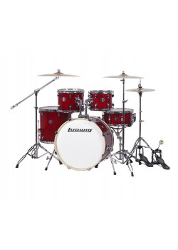 LC196-3 Accent Pro Барабанная установка, красная (2 коробки), Ludwig