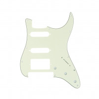 MX1380IV Пикгард для гитары Fender Stratocaster HSS, 3 слоя, слоновая кость, Musiclily