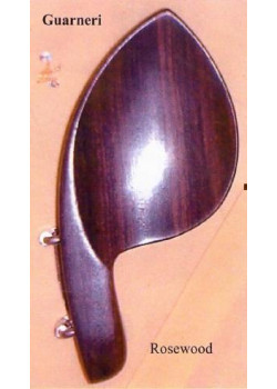 VC01Ru-4/4 Подбородник для скрипки, модель Guarneri. Форма крепления - U. Материал - палисандр. WBO
