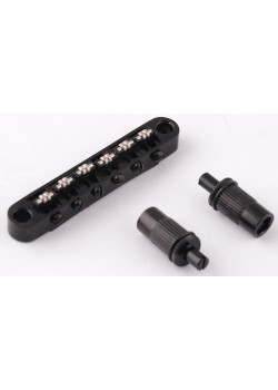BM-005-BK Бридж Tune-O-Matic, черный, Metallor