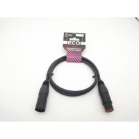 E2-XLR-M-F-0100-0 Кабель микрофонный 1м, ZZcable