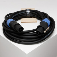 SC215-SPSP-30m Кабель акустический гибкий, 2x1,5мм, Speakon, 30м, SHNOOR