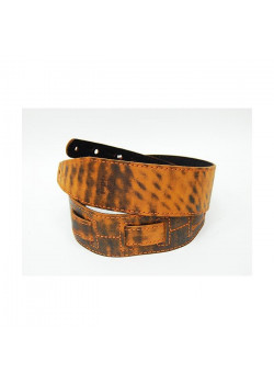 FL600267L21L Leather 21 Ремень для гитары, кожаный, фокс, Fidel
