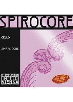S794 Spirocore Комплект струн для виолончели размером 3/4, среднее натяжение, Thomastik