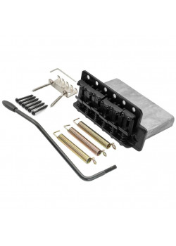 MX1530BK Бридж тремоло для Vintage Fender American Strat, черный, Musiclily