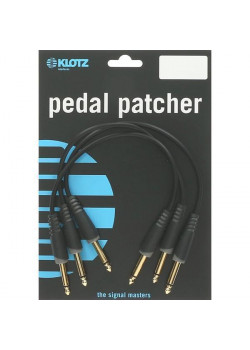 PP-JJ0030 Коммутационный кабель, 30см, прямой, 3шт, Klotz