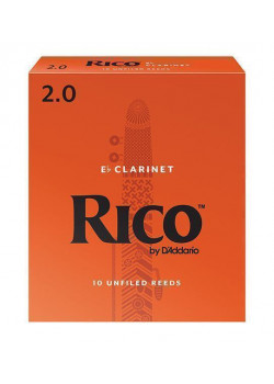 RBA1020 Rico Трости для кларнета Eb, размер 2.0, 10шт, Rico