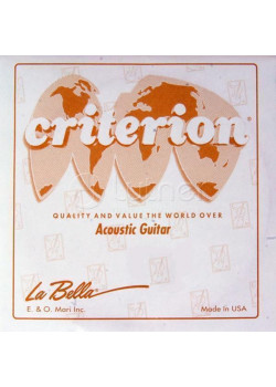 CGW031 Criterion Отдельная струна для акустической гитары, бронза, 031, La Bella