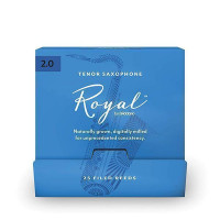 RKB0120-B25 Rico Royal Трости для саксофона тенор, размер 2.0, 25шт в индивидуальной упаковке, Rico