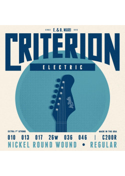 C200R Criterion Комплект струн для электрогитары, никелированные, 10-46, La Bella