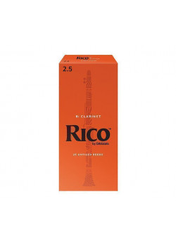 RCA2525 Rico Трости для кларнета Bb, размер 2.5, 25шт, Rico
