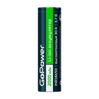 00-00035691 Аккумулятор Li-ion INR18650 PC1 30A 3.7V 2000mAh, GoPower