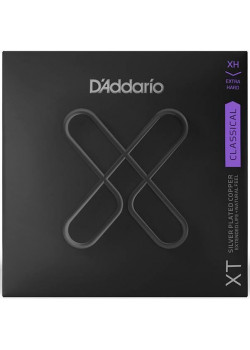 XTC44 Комплект струн для классической гитары, посеребр., оч/сильное натяж., с покрытием, D'Addario