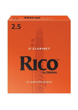 RBA1025 Rico Трости для кларнета Eb, размер 2.5, 10шт, Rico