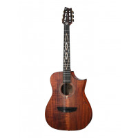 LUXE-NYLON-BR Frank Gambale Luxe Series Классическая гитара со звукоснимателем, с чехлом, Cort LUXE-NYLON-BR Frank Gambale Luxe Series Классическая гитара со звукоснимателем, с чехлом, Cort