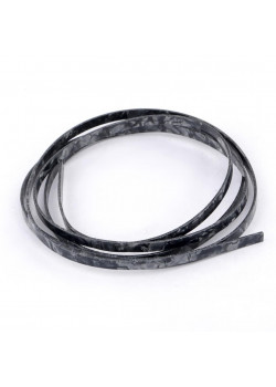 MX1328BP Кант для корпуса гитары, 1650х6х1.5мм, цвет черный жемчуг, Musiclily