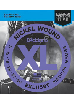 EXL115BT Nickel Wound Комплект струн для электрогитары, Medium, 11-50, D'Addario
