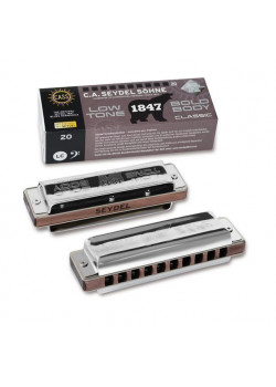16201LD 1847 Classic Low LD Губная гармошка, Seydel Sohne