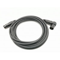 E62-XLR-MR-F-0500-0 Кабель микрофонный XLR-M-F, прямой/угловой, 5м, ZZcable E62-XLR-MR-F-0500-0 Кабель микрофонный XLR-M-F, прямой/угловой, 5м, ZZcable