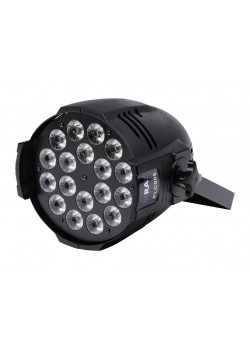 PLC005 Светодиодный прожектор, RGBWA LED 18х10Вт, Bi Ray